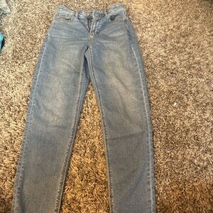 American Eagle Blue Straight Leg Jeans
